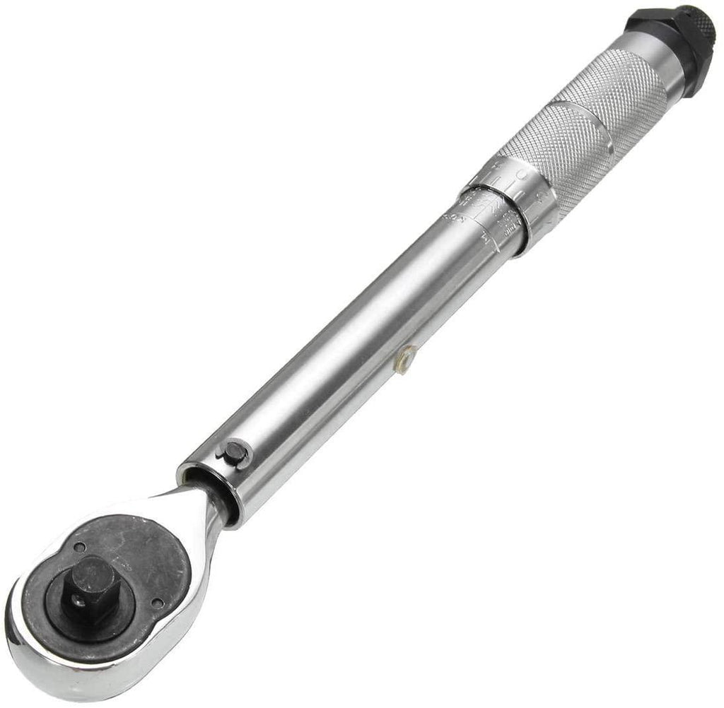 GJNVBDZSF Repair Kit Hand Tools 3/8inch Preset Adjustable Torque Wrench Molybdenum Steel Polished Chrome
