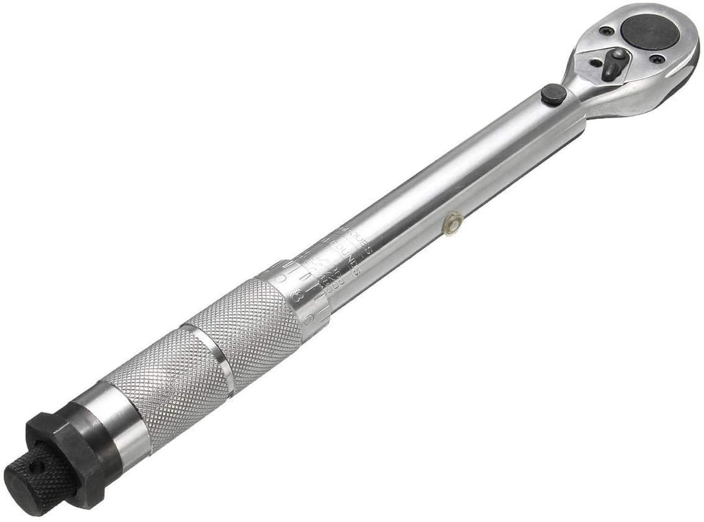 GJNVBDZSF Repair Kit Hand Tools 3/8inch Preset Adjustable Torque Wrench Molybdenum Steel Polished Chrome