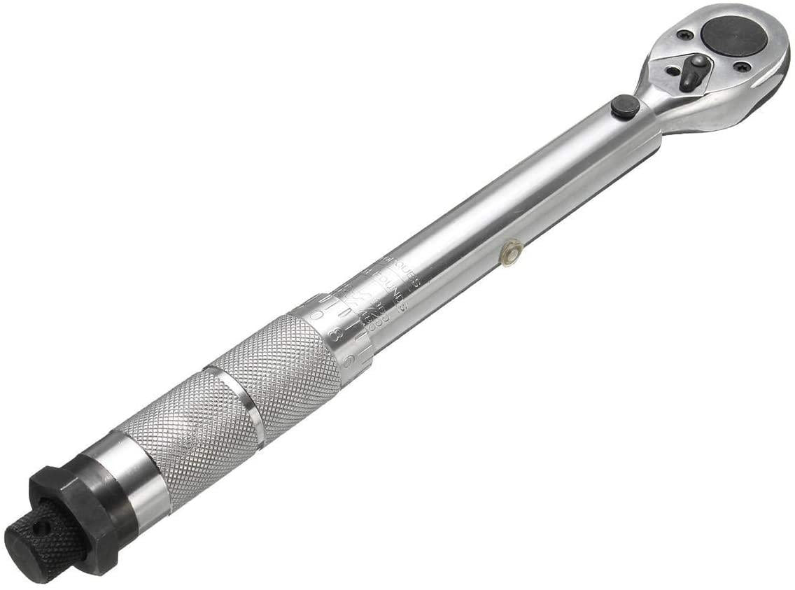 Peixiang Sturdy 3/8inch Preset Adjustable Torque Wrench Molybdenum Steel Polished Chrome Hardware Tool Kits Safety