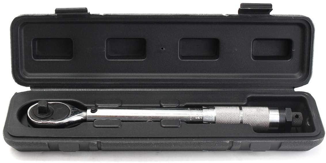 Peixiang Sturdy 3/8inch Preset Adjustable Torque Wrench Molybdenum Steel Polished Chrome Hardware Tool Kits Safety