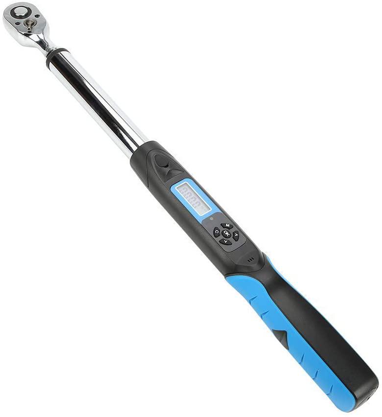 Spanners Wrenches Bidirectional Ratchet Wrenches, 200N.m 1/2 ft Digital High Accuracy Torsion Bidirectional Ratchet Head Electronic Wrench Hand Tools