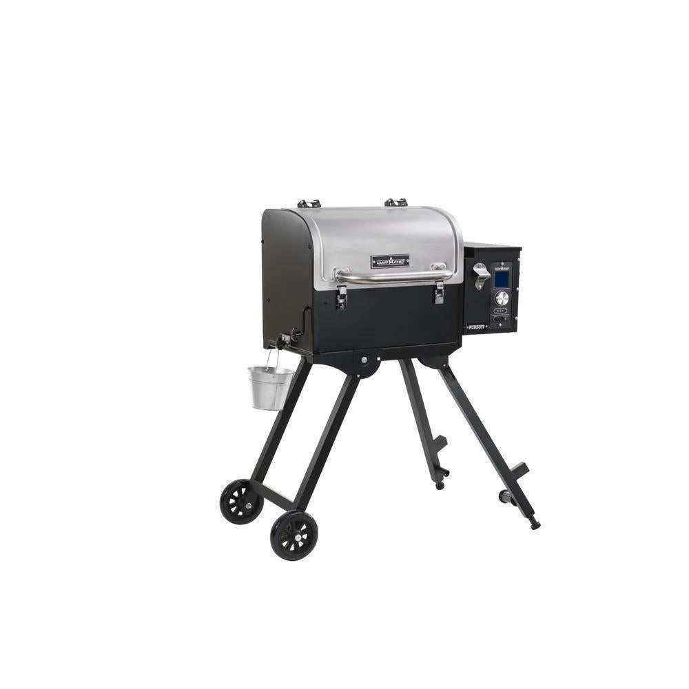 Pursuit Portable Pellet Grill In  Steel
