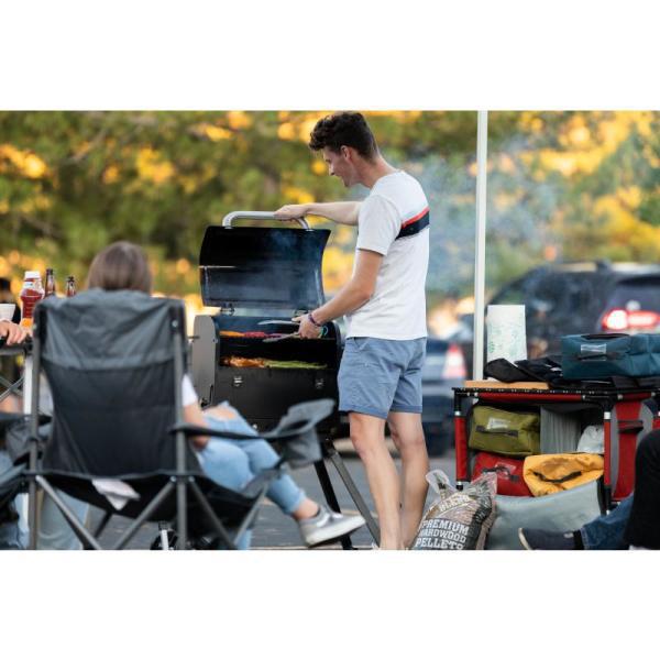 Pursuit Portable Pellet Grill In  Steel