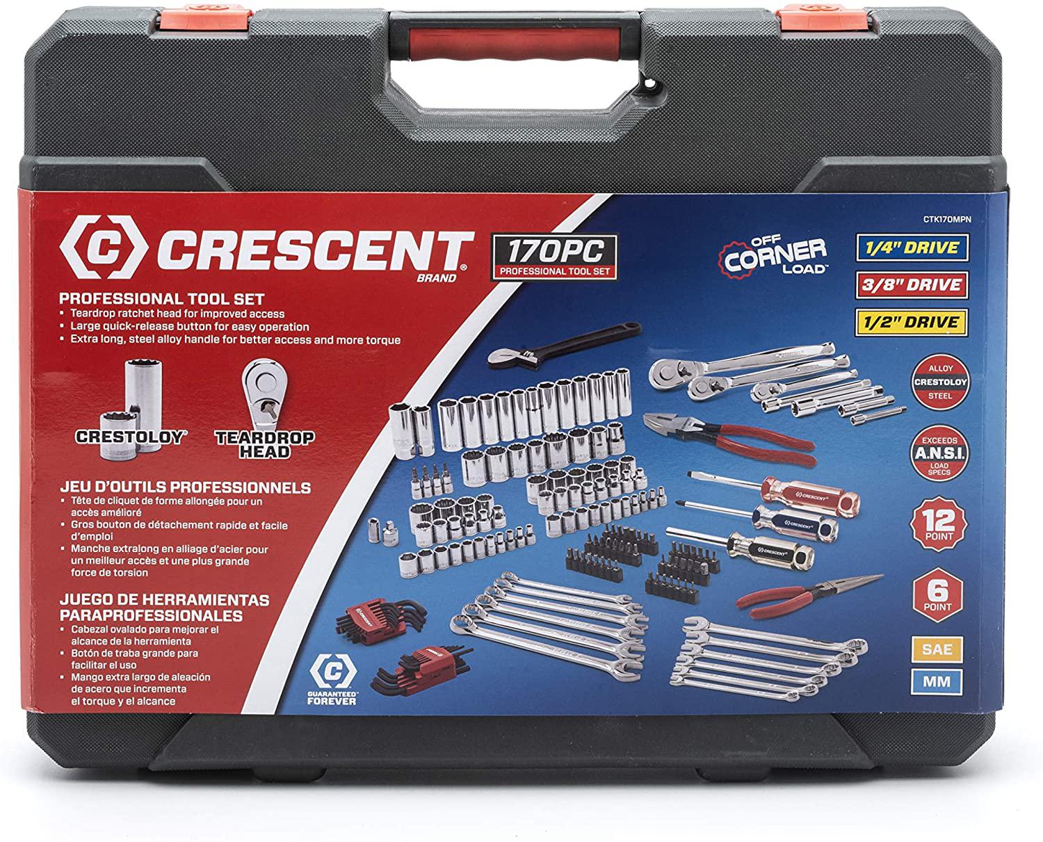 Crescent 170 Pc. General Purpose Tool Set - CTK170MPN