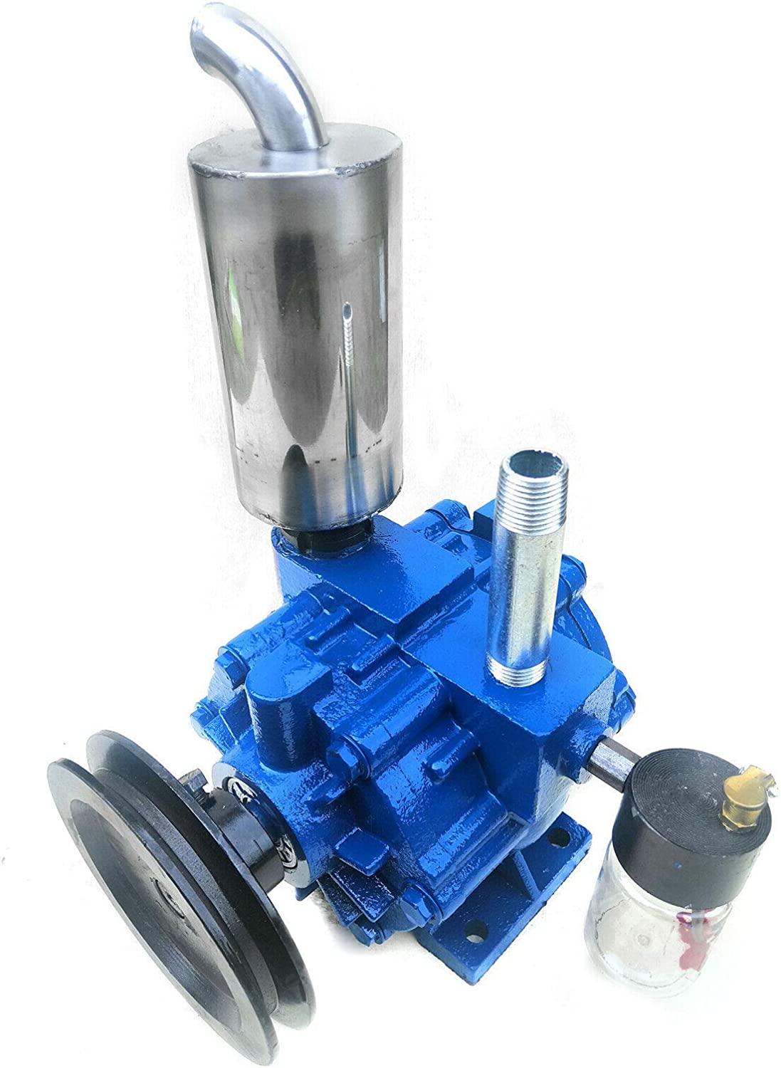 Cow Vacuum Pump Milker, 220L/min Milker Vacuum Pump MilMachine For Farm Cows Goat Bucket Barrel