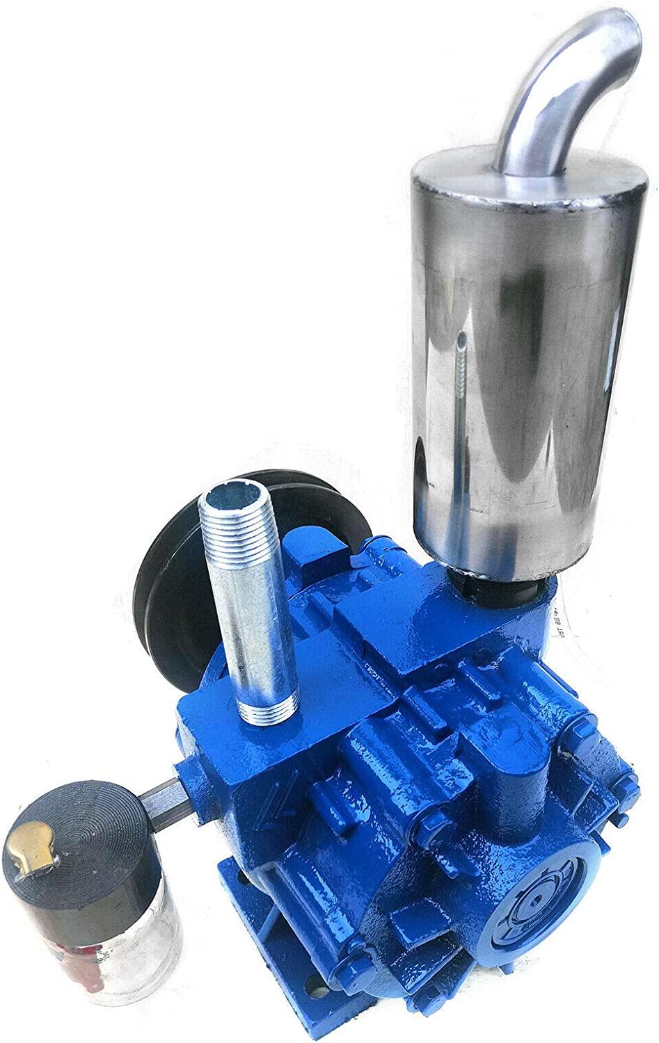 Cow Vacuum Pump Milker, 220L/min Milker Vacuum Pump MilMachine For Farm Cows Goat Bucket Barrel