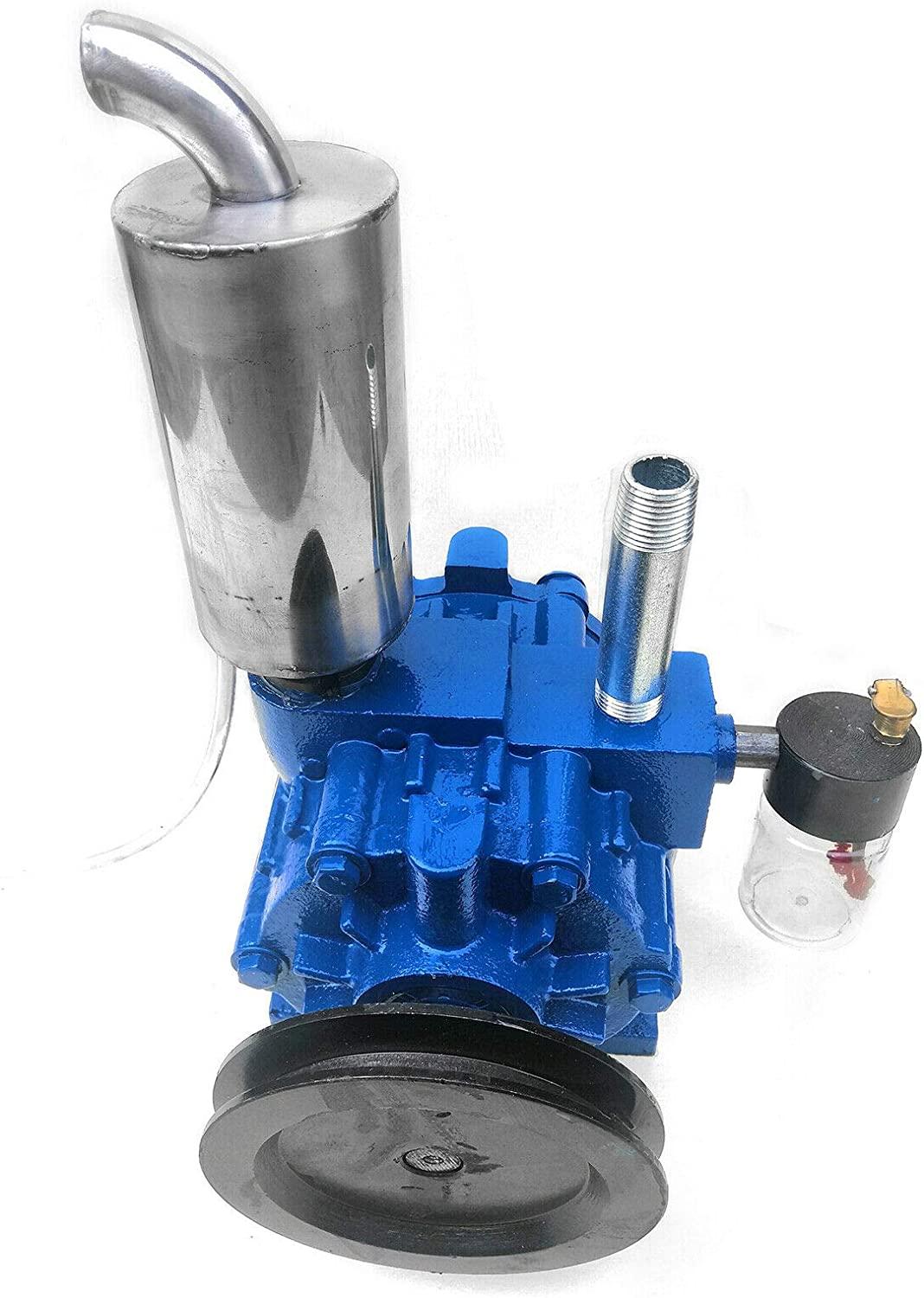 Cow Vacuum Pump Milker, 220L/min Milker Vacuum Pump MilMachine For Farm Cows Goat Bucket Barrel