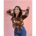 printed elegant longsleeve
