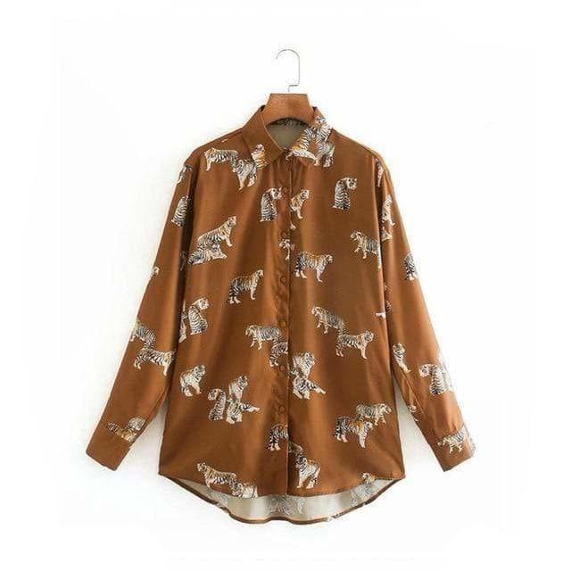 printed elegant longsleeve