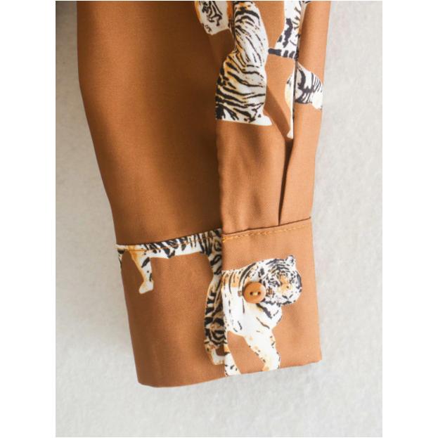 printed elegant longsleeve
