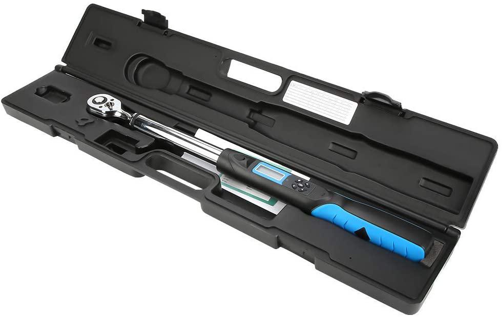 YYONGAO Repair Tools, Digital Torsion Wrench, 200N.m 1/2''  Steel Digital High Accuracy Torsion Bidirectional Ratchet Head Electronic Wrench Wrenches