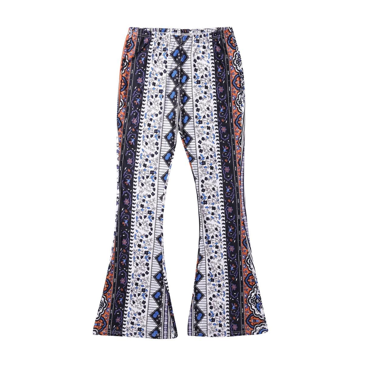 boho loose wide leg pants