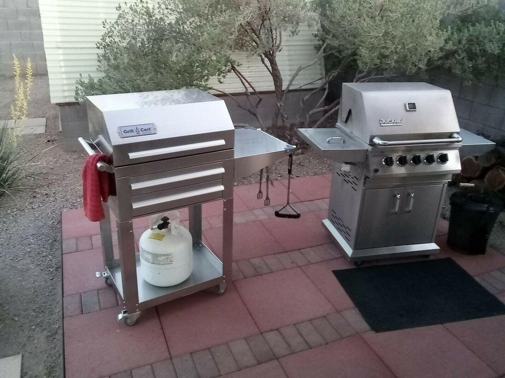 steel outdoor kitchen cabinet