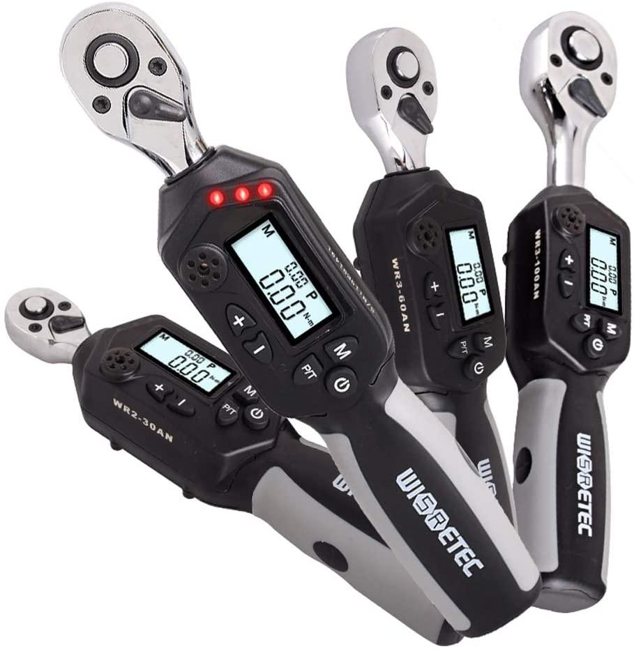 W-SHTAO Digital Torque Wrench Mini Professional Electronic Short Handle Torque Wrenches Repair-Tools-Kit-Set-Tool Bike-Repair Hand-Tools (Color : WR3 30AN)