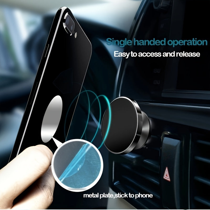 Upgrade Your Car With This Magnetic Phone Holder Stand - Perfect For  13, 12 &amp; Samsung Redmi Xiaomi!