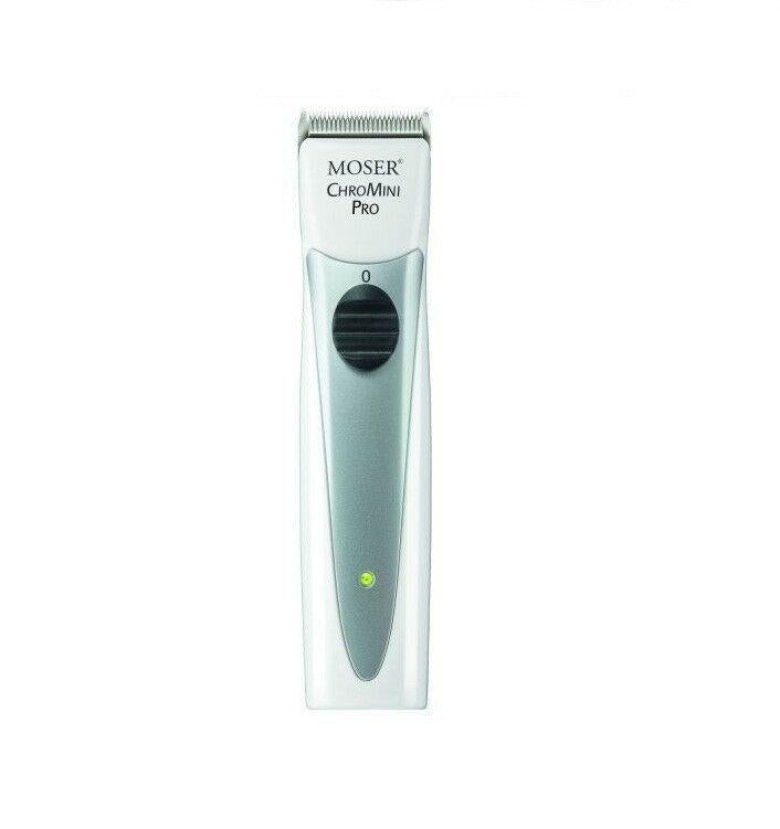 Moser ChroMini Pro 1591 White Professional Cordless Hair Trimmer Be2