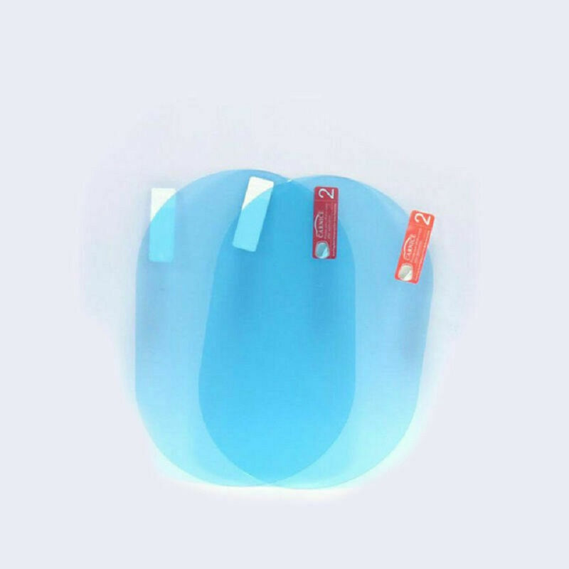 Keep Your Car Rear Lenses Clear &amp; Protected in Rainy Weather with These 2pcs Anti-Rain Clear Film Stickers!