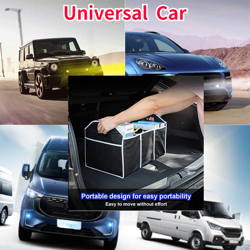 Maximize Your Car StoraSpace With This Universal Car Trunk Organizer!