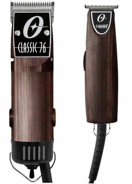 Oster Classic 76 Hair Clipper T-finisher Trimmer Limited Edition Woodgrain Pro Barber Wood Color