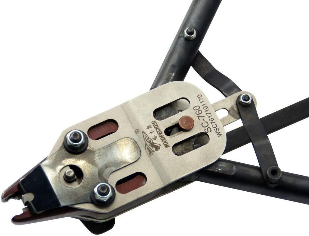 Woodpecker SC-760 16 GauSnap-Ring Plier, Closure Diameter 3.3-4mm, Manual Fence Plier Tool, C Ring Gun, Hog Ring Tool with Auto-feed System, for Wire Cages, Fencing