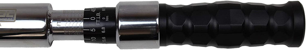 K Tool International - 3/4" Drive 41" Long Adjustable Torque Wrench, 100-600 ft/lbs, Comfort Grip, Accurate +/- 4% clockwise +/- 6% Counter Clockwise, Made in USA; KTI72176A