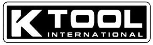 K Tool International Deep Impact Socket Set, 26-Piece 1/2" Drive, 6-Point (10mm-36mm); Durable Heat Treated Chrome-Moly Steel, Laser Engraved Sizes; KTI38202