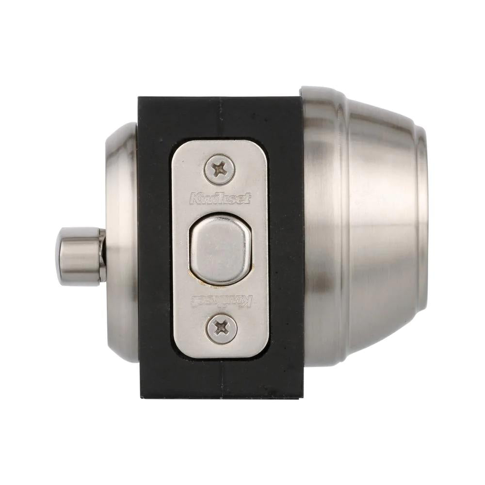 816 Series Satin Nickel Single Cylinder Key Control Deadbolt featuring SmartKey Security