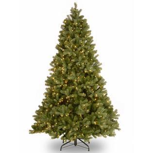 CC Christmas Decor 7’ Pre-Lit Downswept Douglas Fir Artificial Christmas Tree - Clear Lights