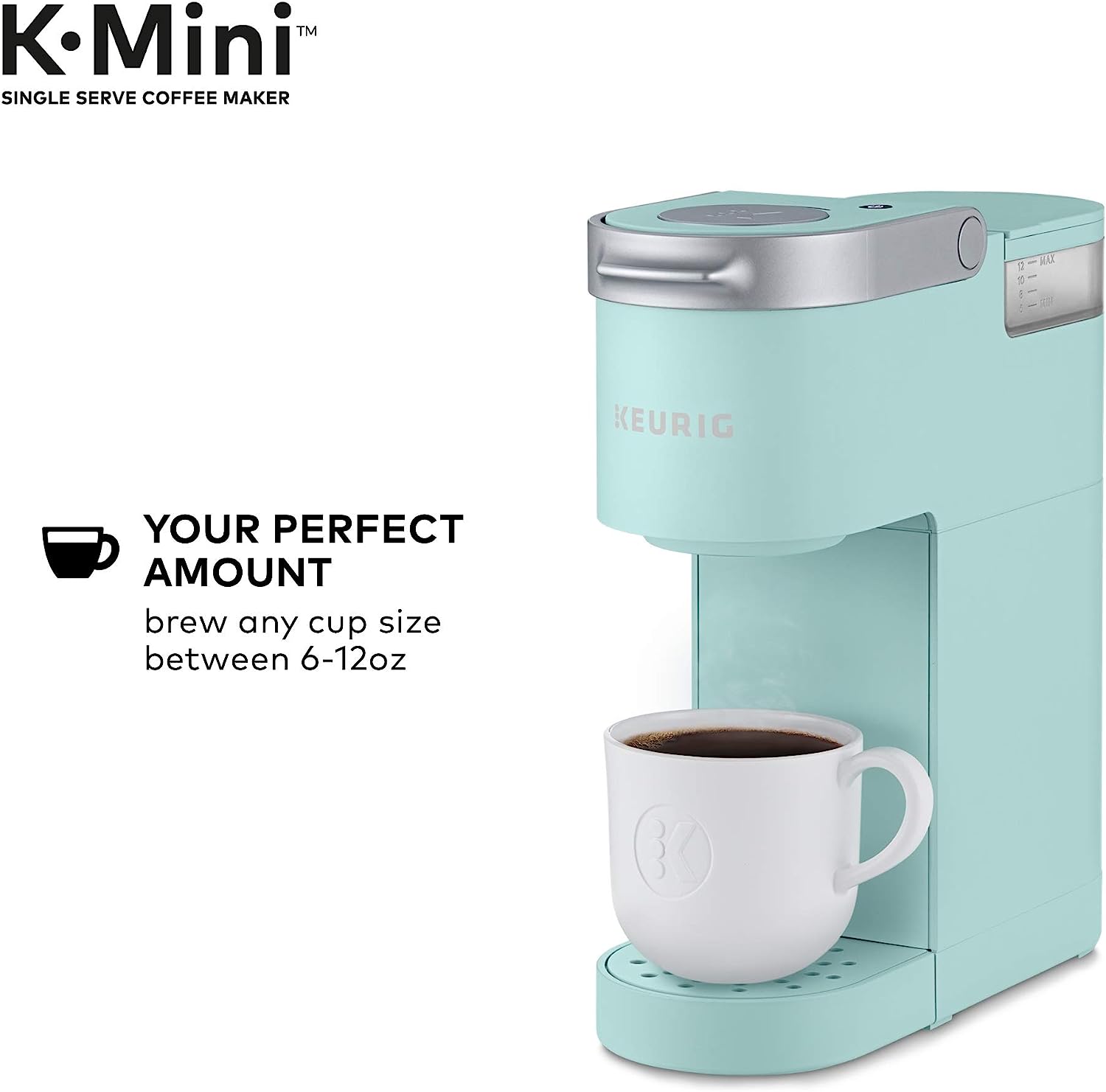 Keurig K-Mini Single Serve Coffee Maker, Oasis
