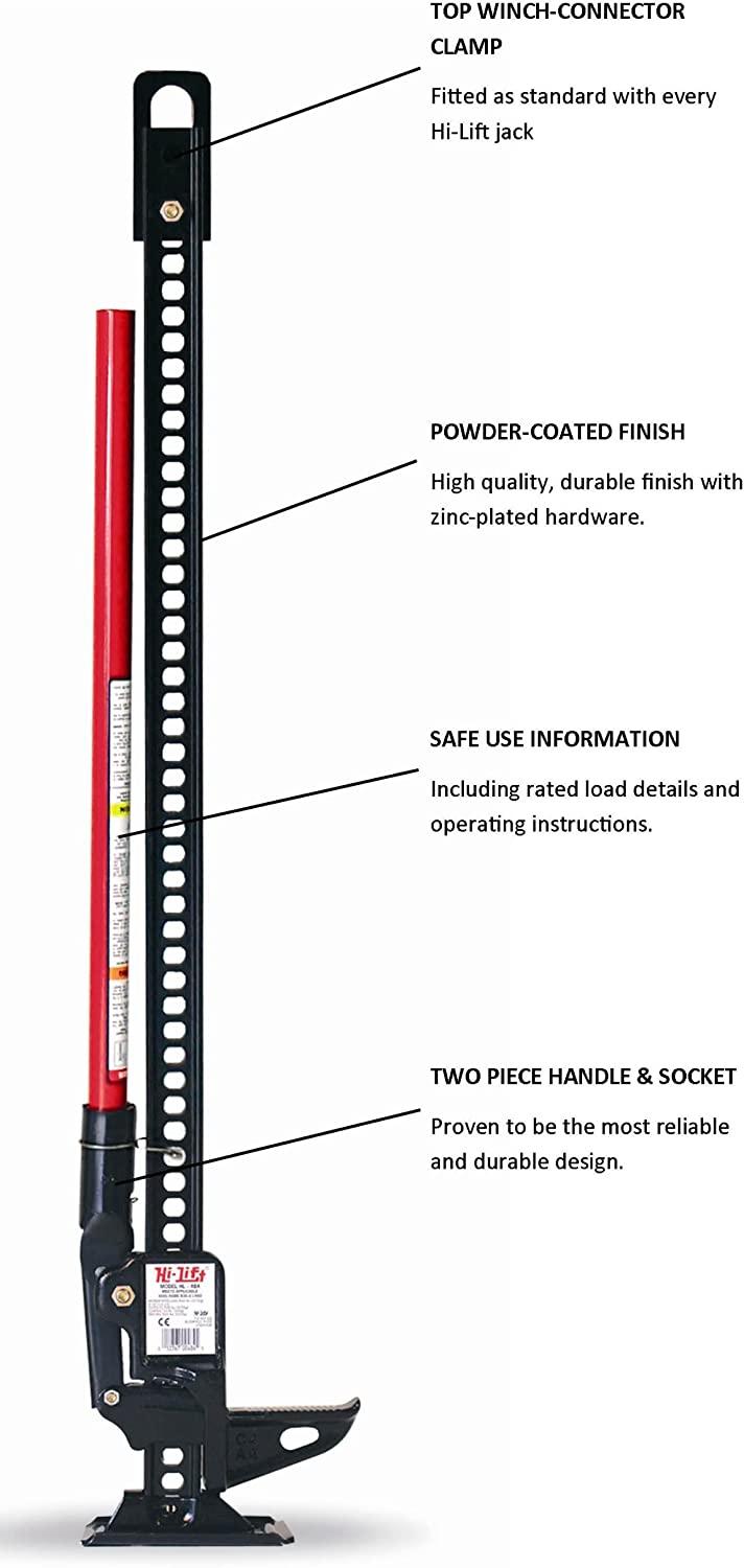 Hi-Lift Jack HL484 48" Hi-Lift Black Cast and Steel Jack