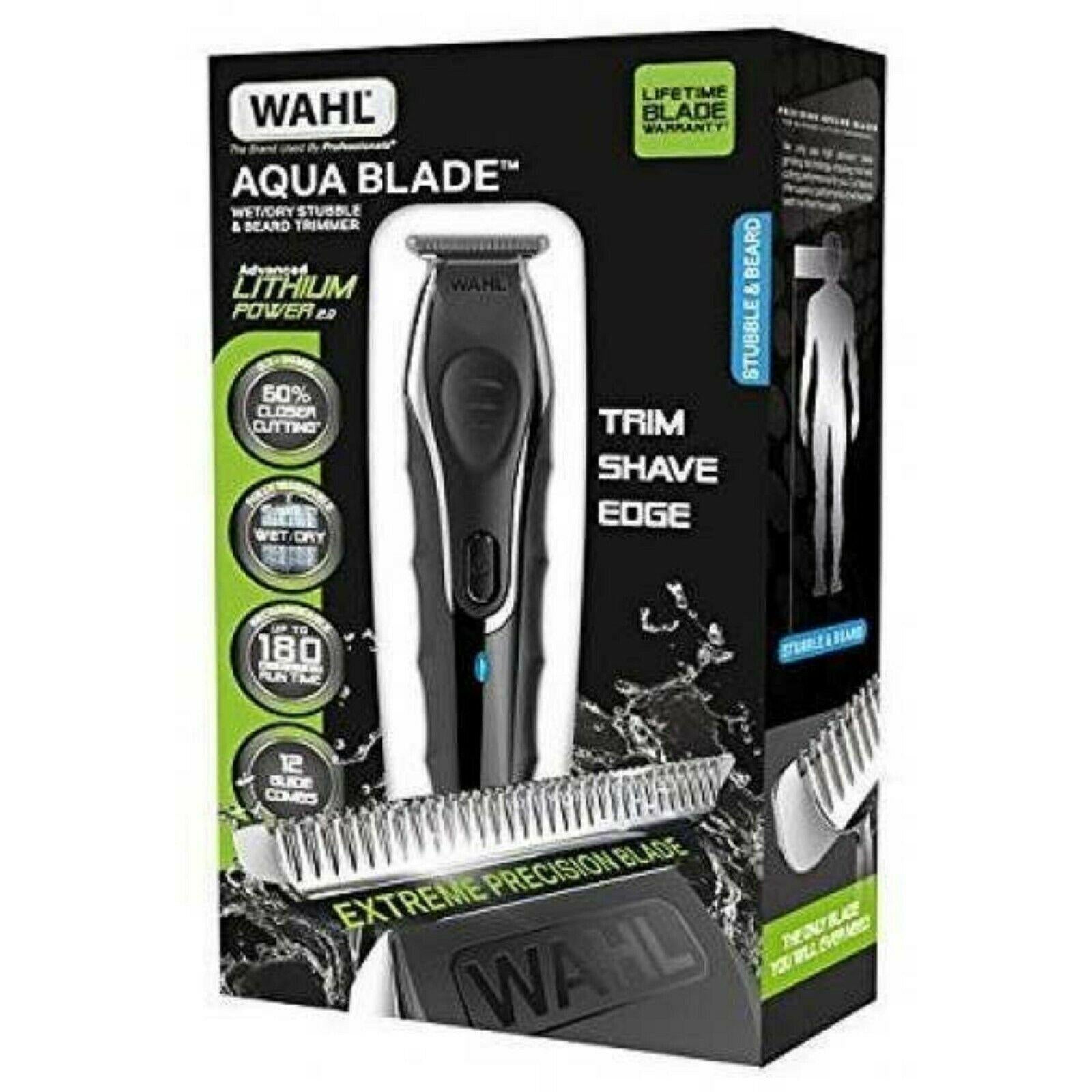 Wahl Aqua Blade Rechargeable Trimmer Kit - Black
