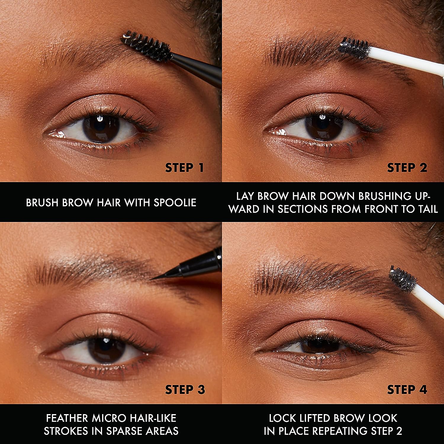 NYX PROFESSIONAL MAKEUP Micro Brow Pencil, Eyebrow Pencil, Taupe &amp; The Brow Glue Instant Brow Styler