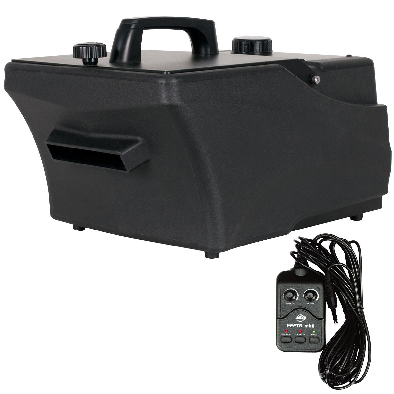 American DJ Entour Chill 800 Watt High-Output Continuous Low-Lying Fog Machine with 4 Gallons of Premium Fog Juice Package
