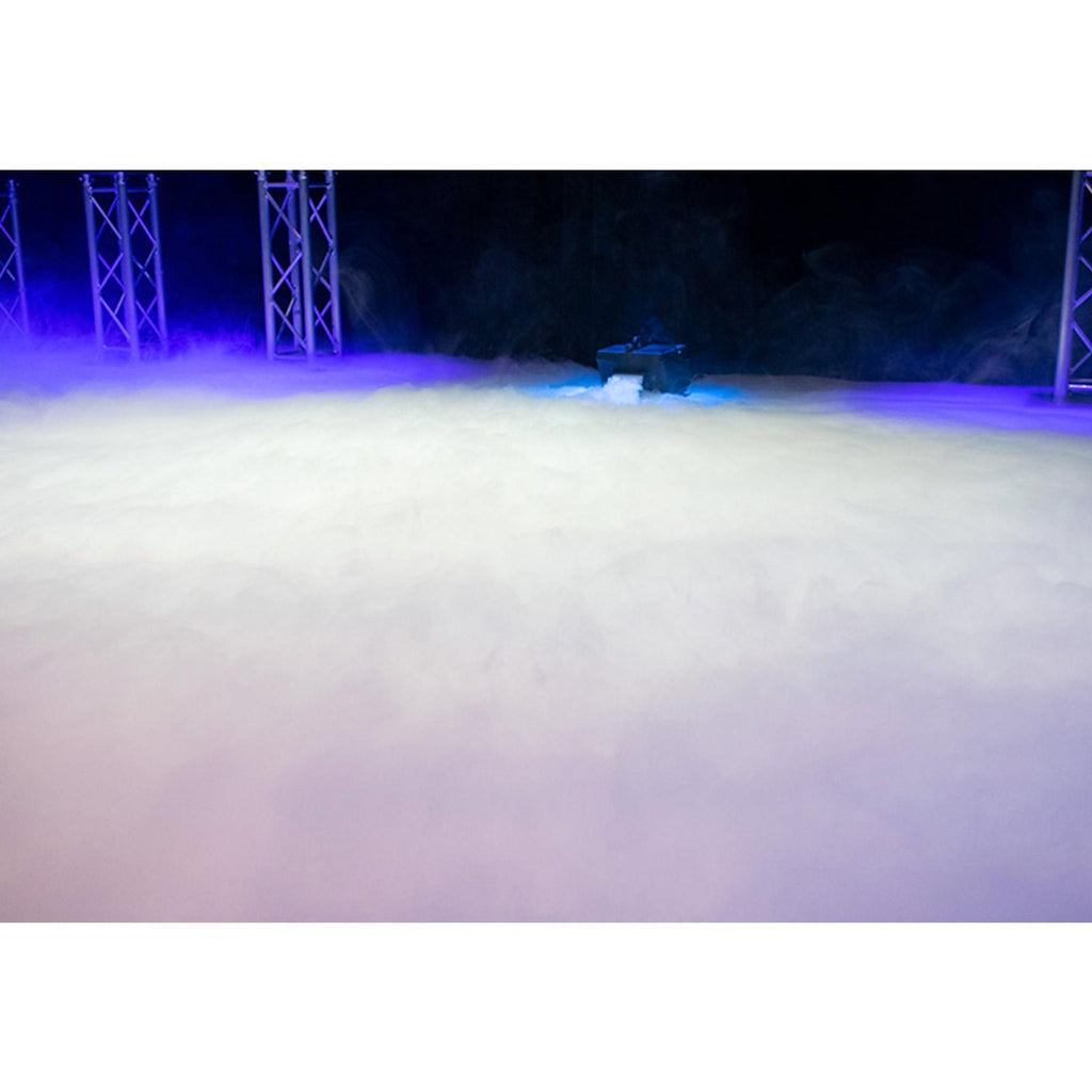 American DJ Entour Chill 800 Watt High-Output Continuous Low-Lying Fog Machine with 4 Gallons of Premium Fog Juice Package