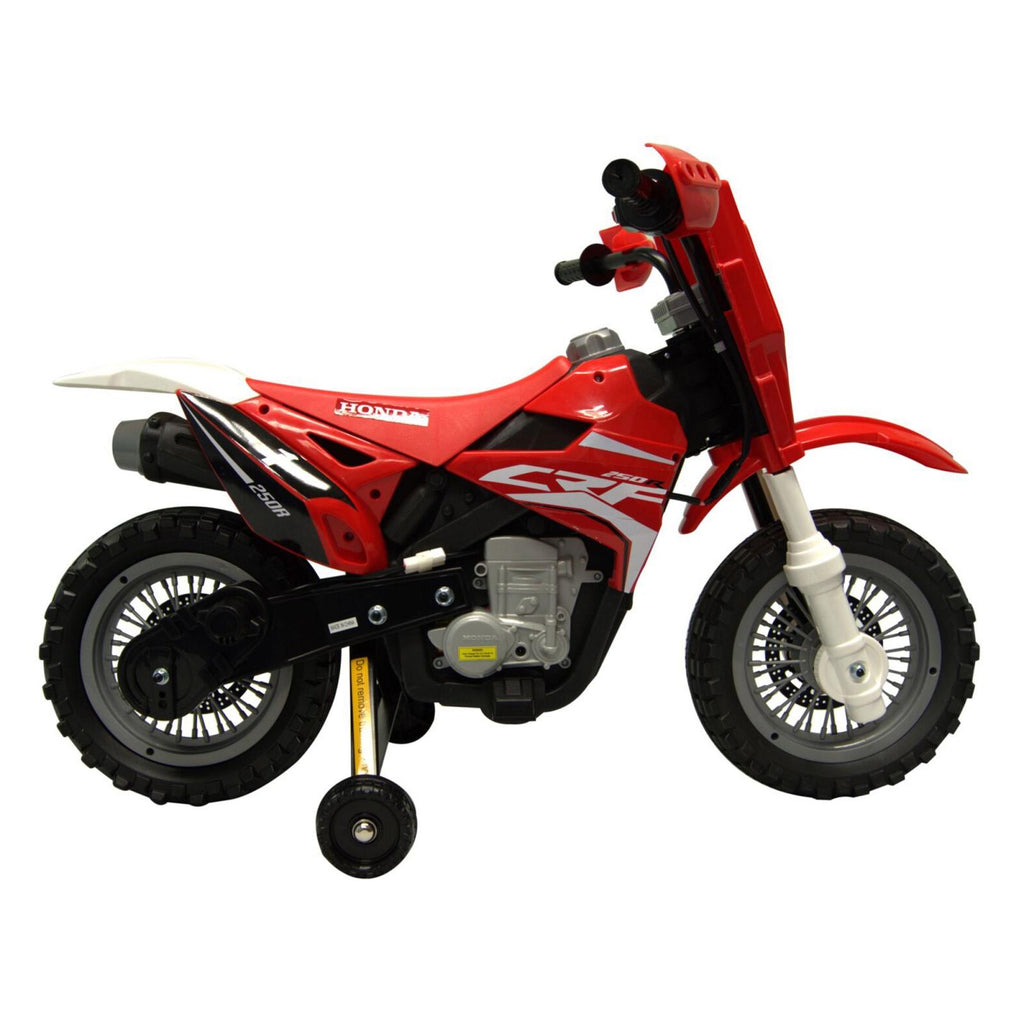 Best Ride On Cars Honda CRF250R Toddler Kids Electric 6 Volt Toy Dirt Bike, Red