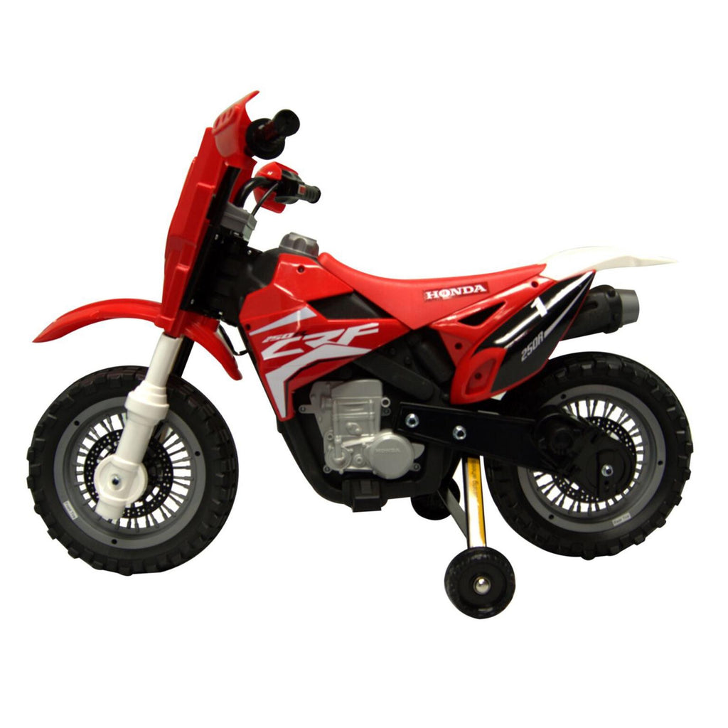 Best Ride On Cars Honda CRF250R Toddler Kids Electric 6 Volt Toy Dirt Bike, Red