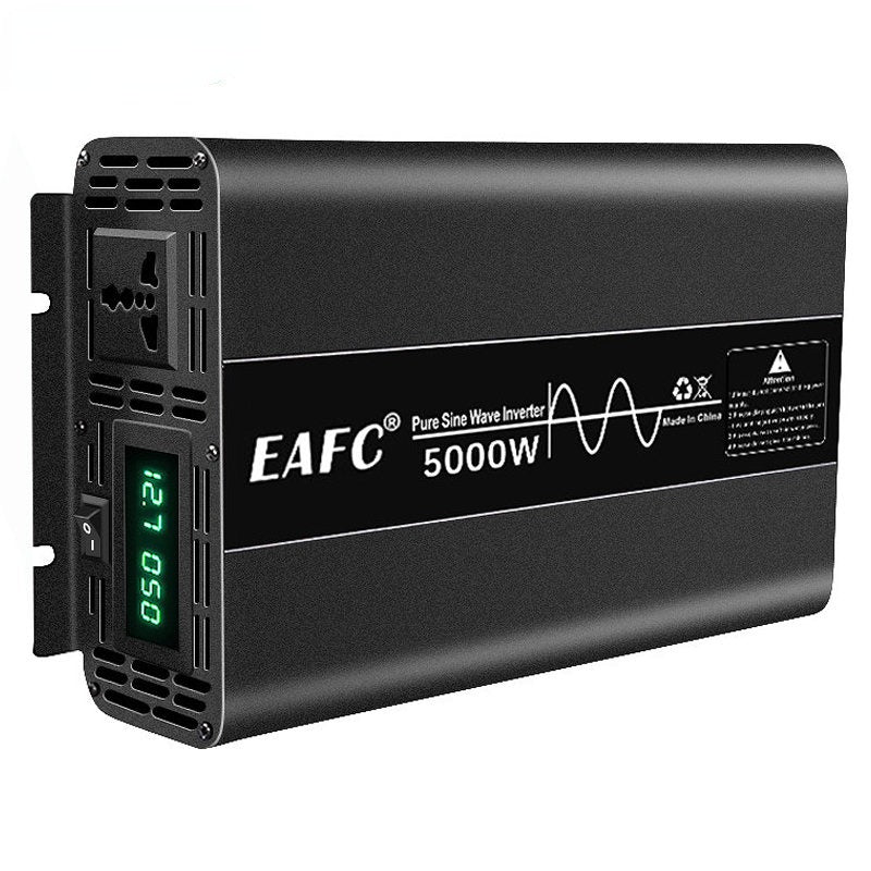 7000W 5000W 4000W Car Power Inverter Converter Pure Sine Wave Inverter Power DC 12V To AC 110V 50HZ Power Bank Converter With LCD Display