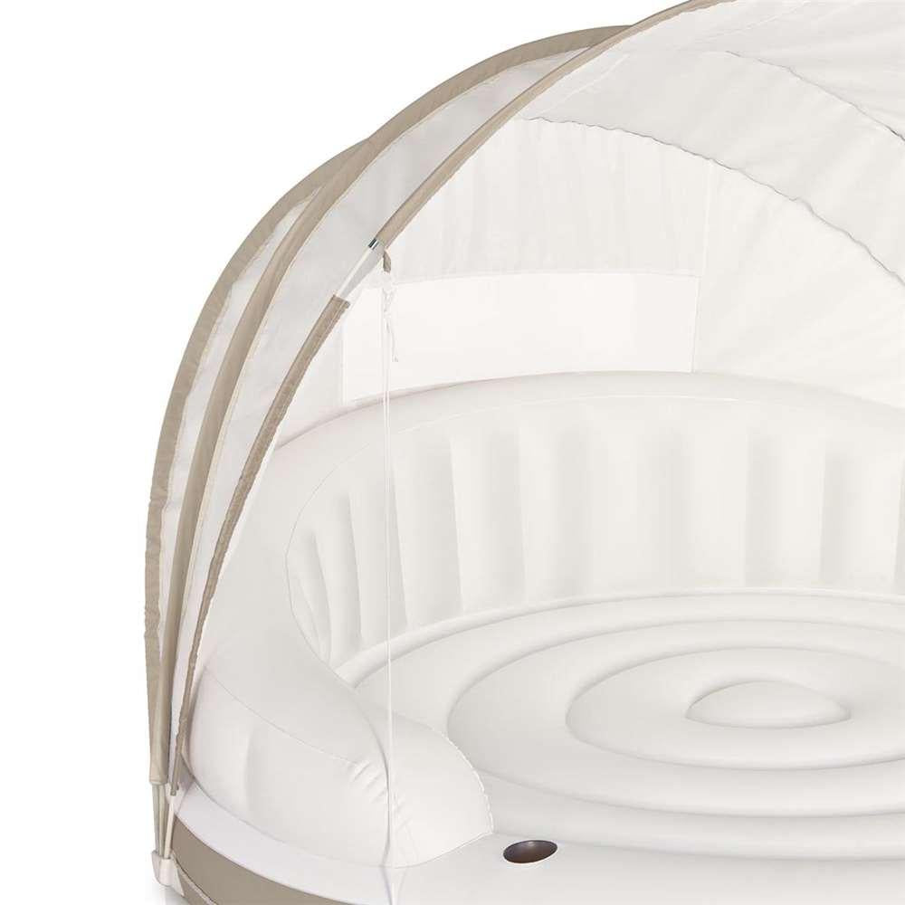 Inflatable Canopy Island Float &amp;  Tropical Breeze 6 Person Float