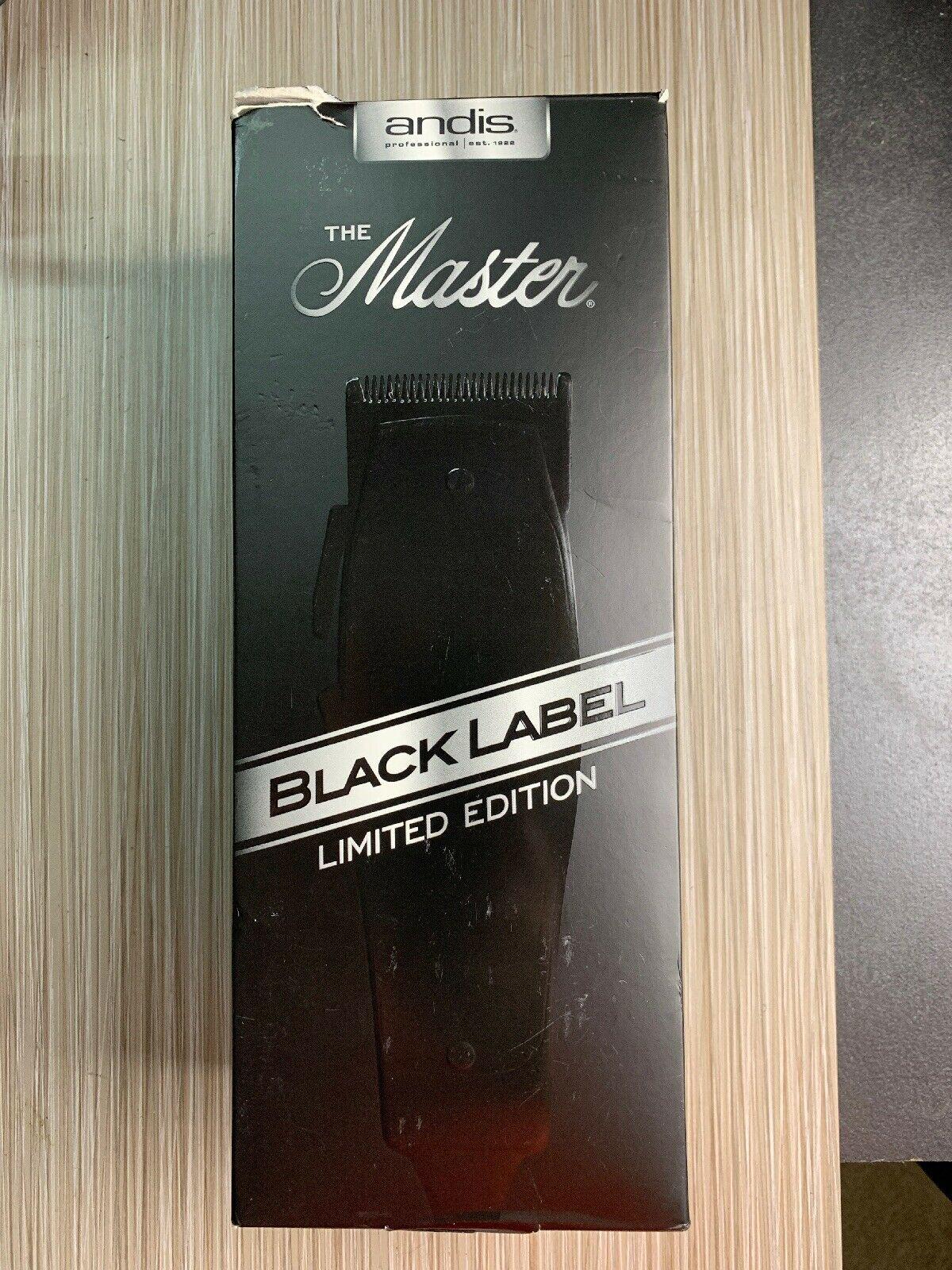 Andis BLACK LABEL ML  Clipper #1705 LIMITED EDITION BRAND PRODUCT 1705