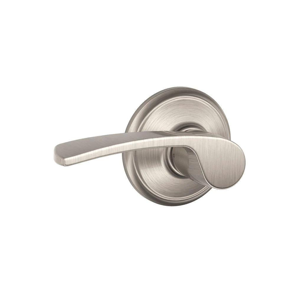 Merano Satin Nickel PassaHall/Closet Door Lever