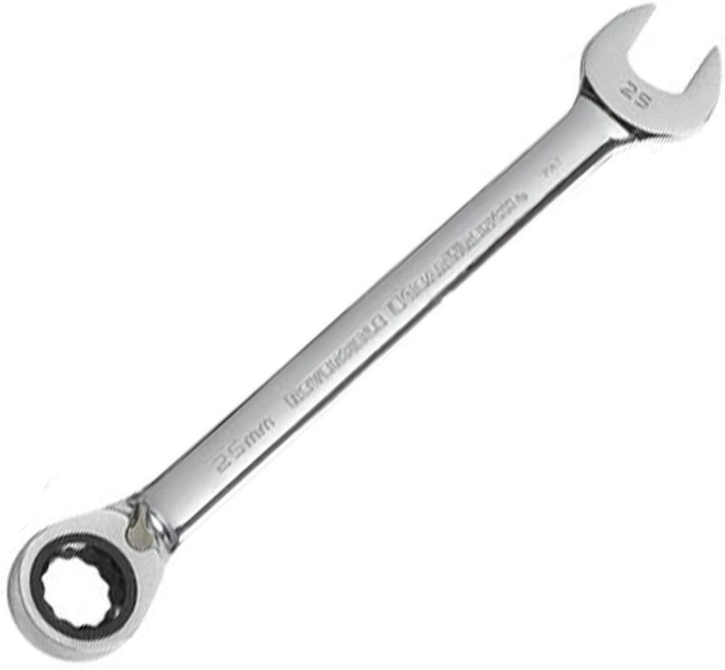 GEARWRENCH 16 Pc. 12 Pt. Reversible Ratcheting Combination Wrench Set with Tool Roll, Metric - 9602RN