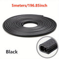 Car Door Protector Decoration Strip, Universal Auto Door EdBumper Protector Stickers Anti-Scratch Car Styling Moulding Strip