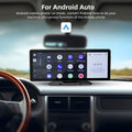 Wireless Car Stereo, 10.26" IPS Touch Portable For Audio Car Radio Receiver Android Auto ,Car Multimedia Player