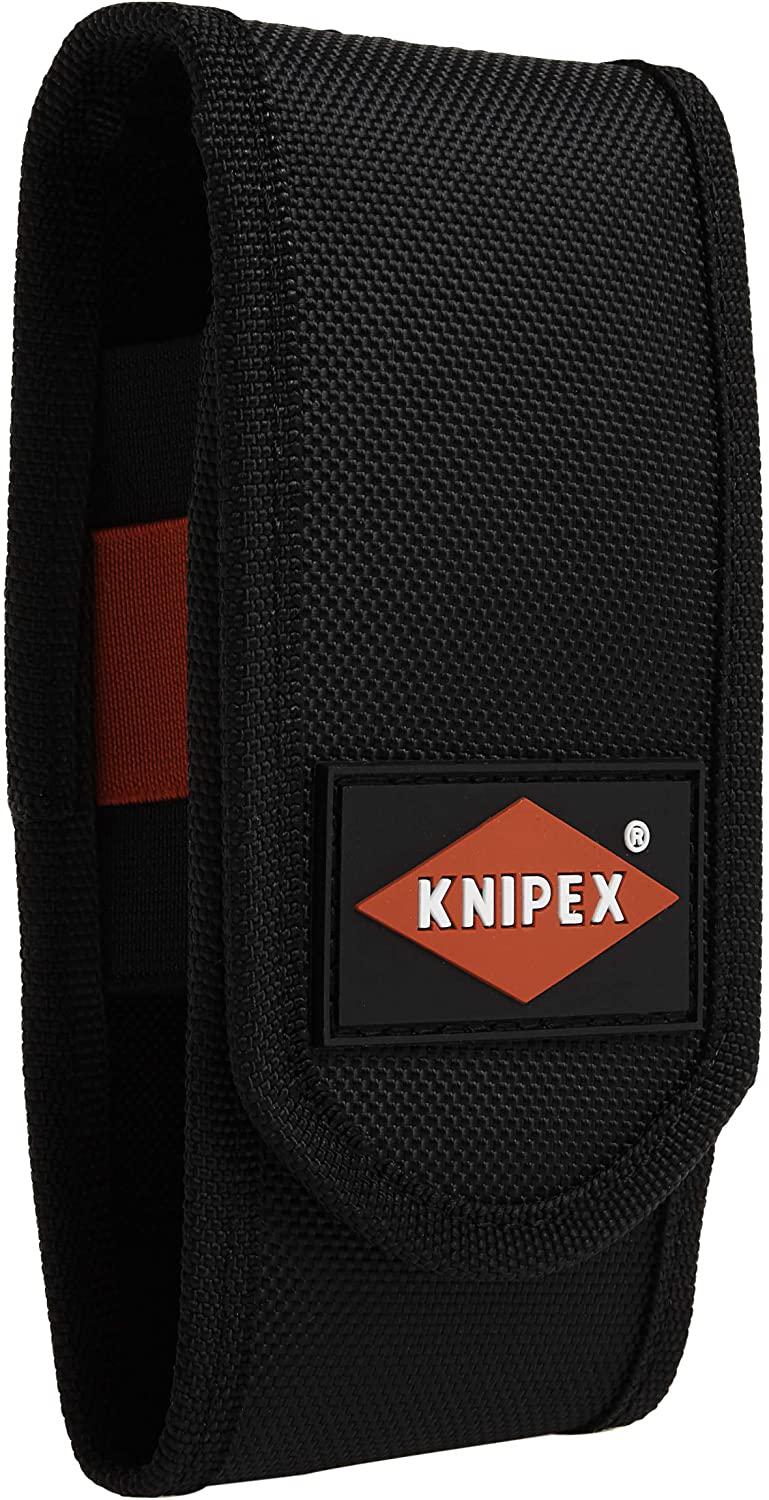 KNIPEX Tools 00 20 06 US2, Pliers Wrench 3-Piece Set &amp; Tools 00 20 72 V01 Mini Pliers in Belt Pouch, Red, 2-Piece