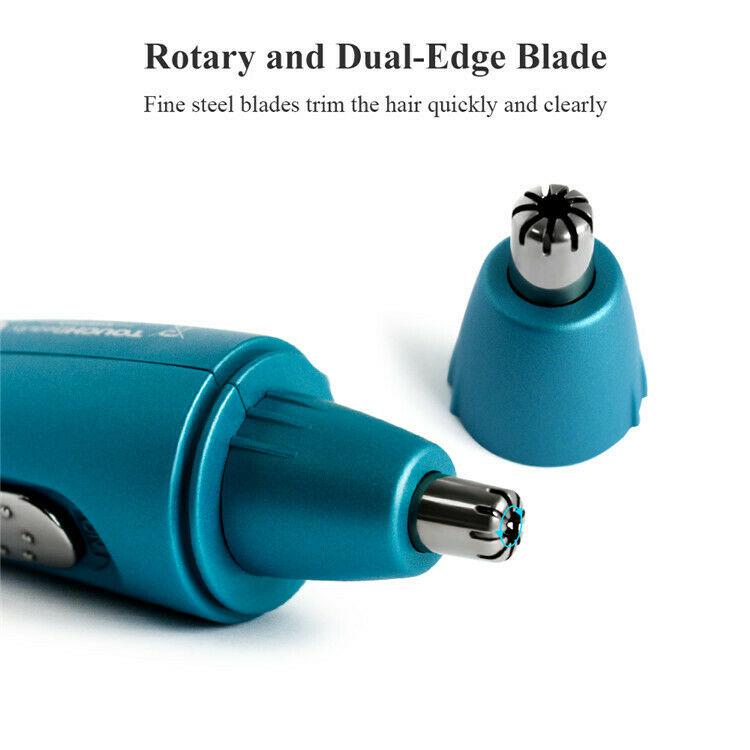 Nose Ear Hair Trimmer Electronic  Steel Eyebrow Side Men's Burn Bear