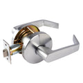 Commercial 2-3/4 in. Satin Chrome Heavy Duty Privacy Bed/Bath Door Leverset