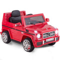 12V Electric Kids Ride On Car Mercedes Benz G65 Licensed Toy W/ RC &amp; Light Red