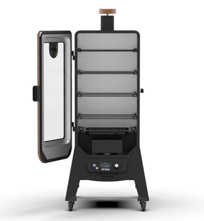 Copperhead 3 Series Pellet Smoker, Vertical Smoker