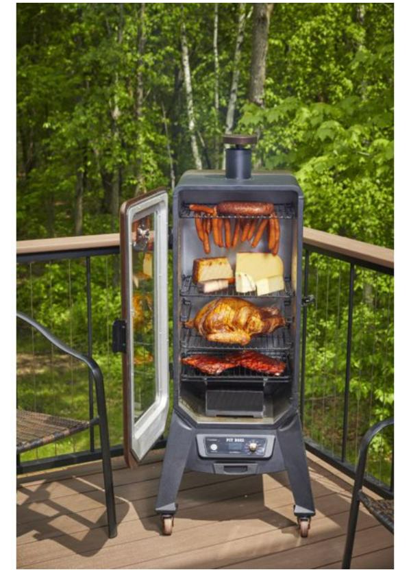 Copperhead 3 Series Pellet Smoker, Vertical Smoker