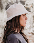 Corduroy Bucket Hat - Light Beige - FINAL SALE